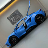[TOY] 1:24 Lotus 2021 Emira Blue Model Car Die-Cast