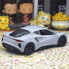 [TOY] 1:24 Lotus 2021 Emira Gray Model Car Die-Cast