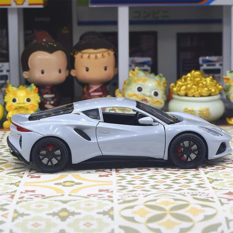 [TOY] 1:24 Lotus 2021 Emira Gray Model Car Die-Cast