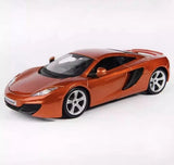 [TOY] 1:24 McLaren 2011 MP4-12C Orange Model Car Die-Cast