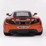 [TOY] 1:24 McLaren 2011 MP4-12C Orange Model Car Die-Cast