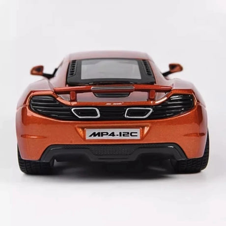 [TOY] 1:24 McLaren 2011 MP4-12C Orange Model Car Die-Cast