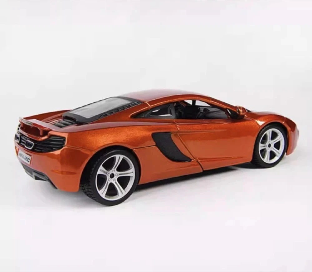 [TOY] 1:24 McLaren 2011 MP4-12C orange voiture miniature Die-Cast