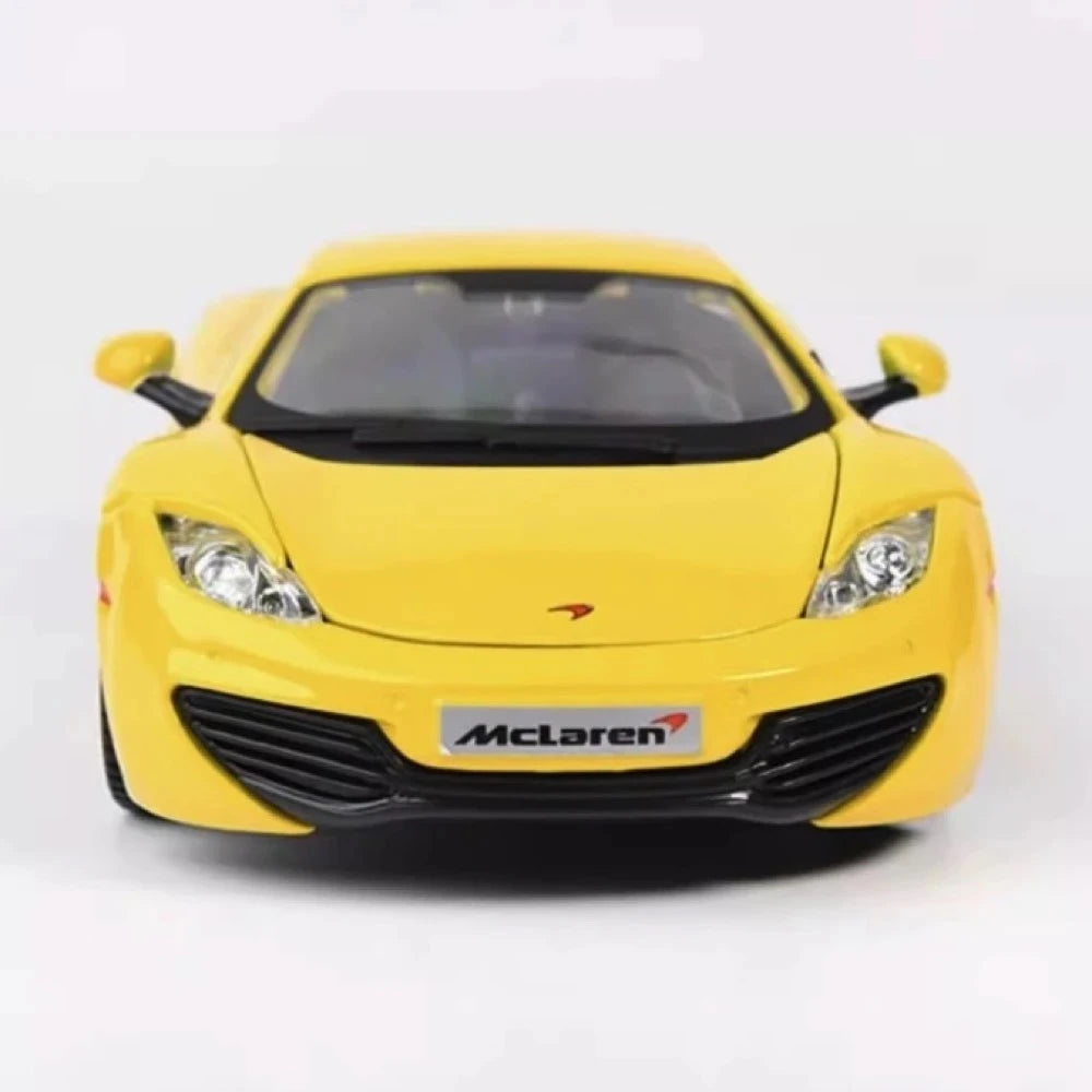 [TOY] 1:24 McLaren 2011 MP4-12C Yellow Model Car Die-Cast