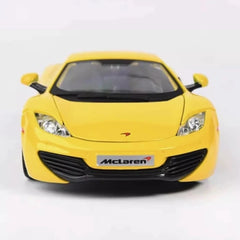 [TOY] 1:24 McLaren 2011 MP4-12C Yellow Model Car Die-Cast