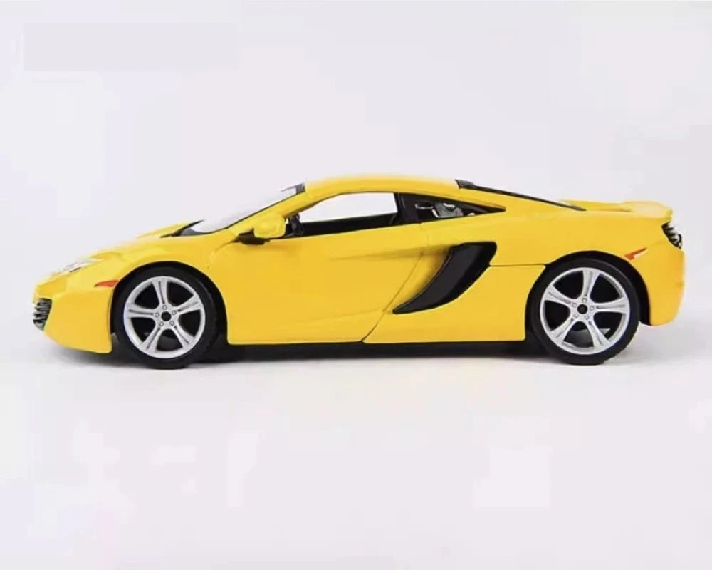 [TOY] 1:24 McLaren 2011 MP4-12C Yellow Model Car Die-Cast