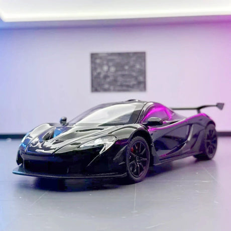 [TOY] 1:24 McLaren 2013 P1 Black Model Car Die-Cast