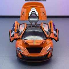 [TOY] 1:24 McLaren 2013 P1 GTR Orange Model Car Die-Cast