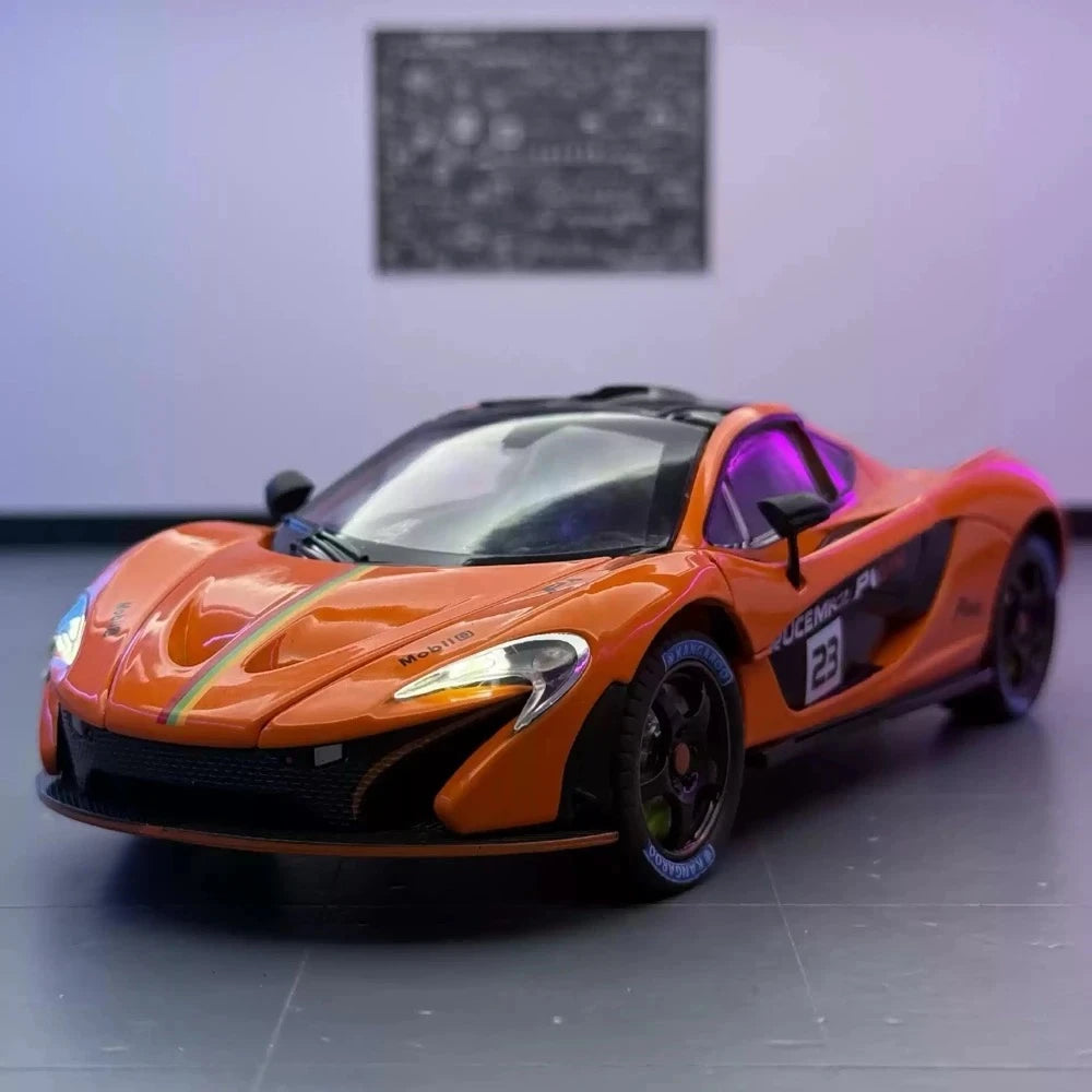 [TOY] 1:24 McLaren 2013 P1 GTR オレンジ モデルカー Die-Cast