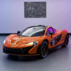 [TOY] 1:24 McLaren 2013 P1 GTR Orange Model Car Die-Cast