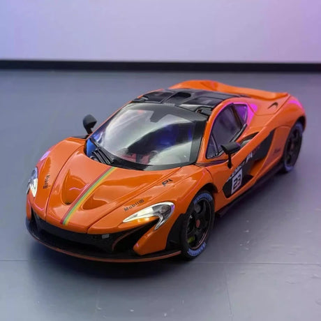 [TOY] 1:24 McLaren 2013 P1 GTR Orange Model Car Die-Cast