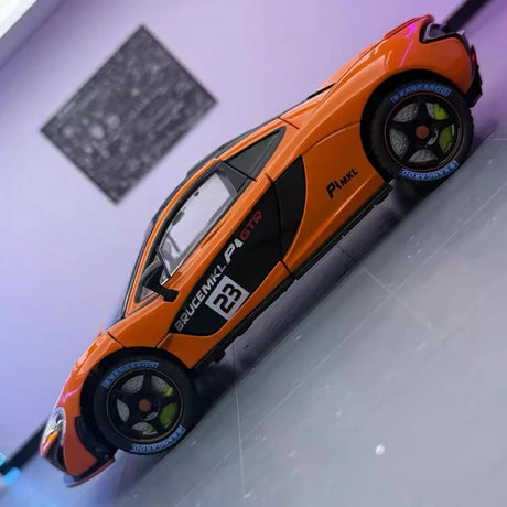 [TOY] 1:24 McLaren 2013 P1 GTR Orange Model Car Die-Cast