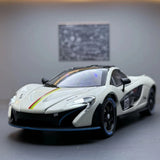 [TOY] 1:24 McLaren 2013 P1 GTR White Model Car Die-Cast