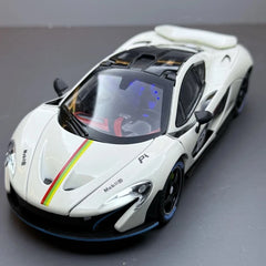 [TOY] 1:24 McLaren 2013 P1 GTR White Model Car Die-Cast