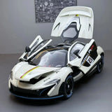 [TOY] 1:24 McLaren 2013 P1 GTR White Model Car Die-Cast