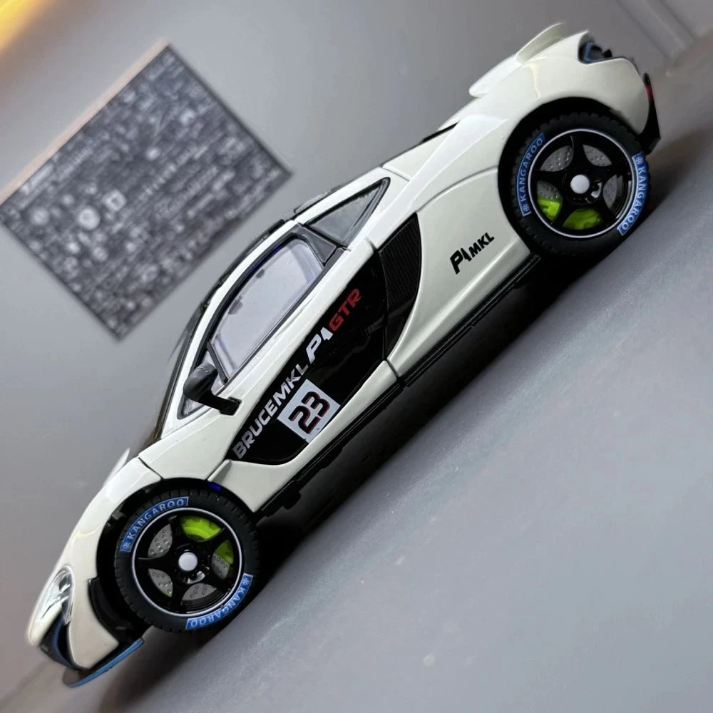 [TOY] 1:24 McLaren 2013 P1 GTR White Model Car Die-Cast