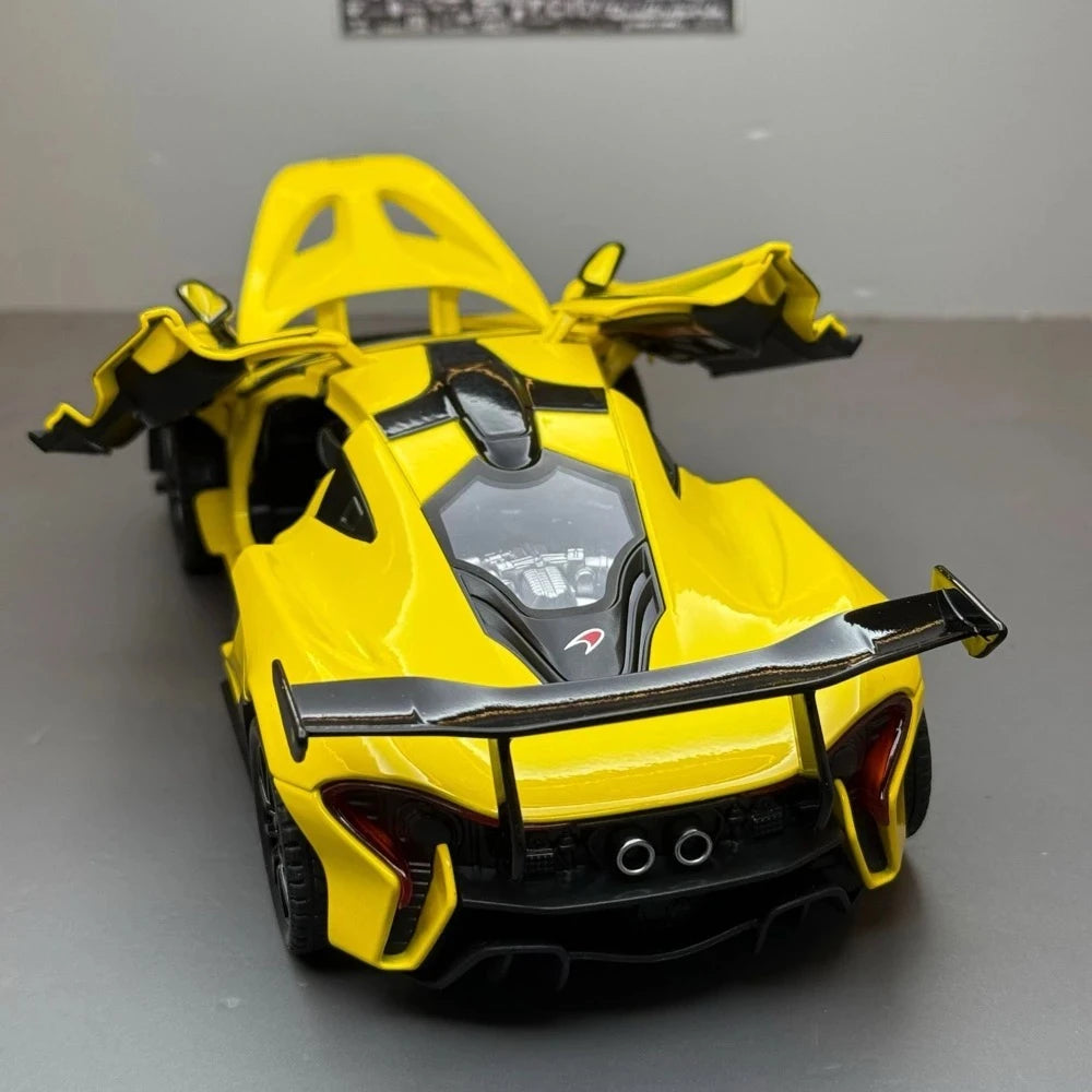 [TOY] 1:24 McLaren 2013 P1 Yellow Model Car Die-Cast