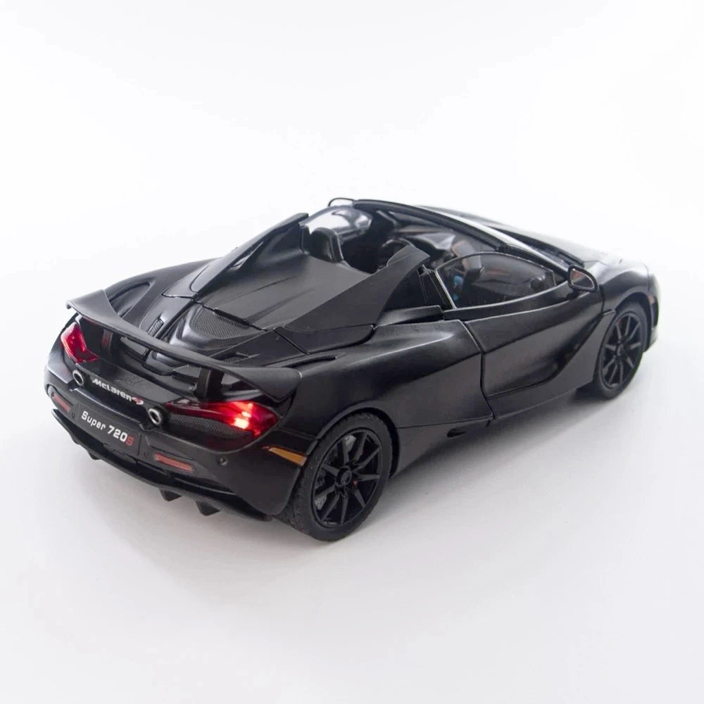 [TOY] 1:24 McLaren 2017 720S Black Model Car Die-Cast