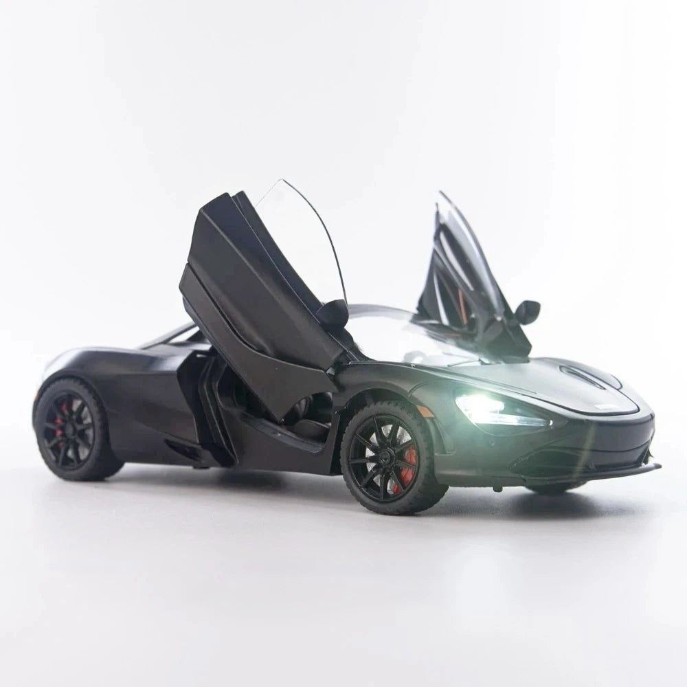 [TOY] 1:24 McLaren 2017 720S Black Model Car Die-Cast