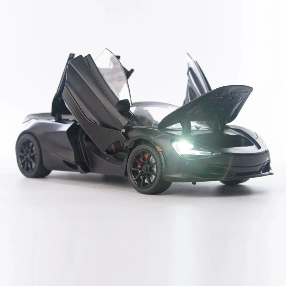 [TOY] 1:24 McLaren 2017 720S Black Model Car Die-Cast