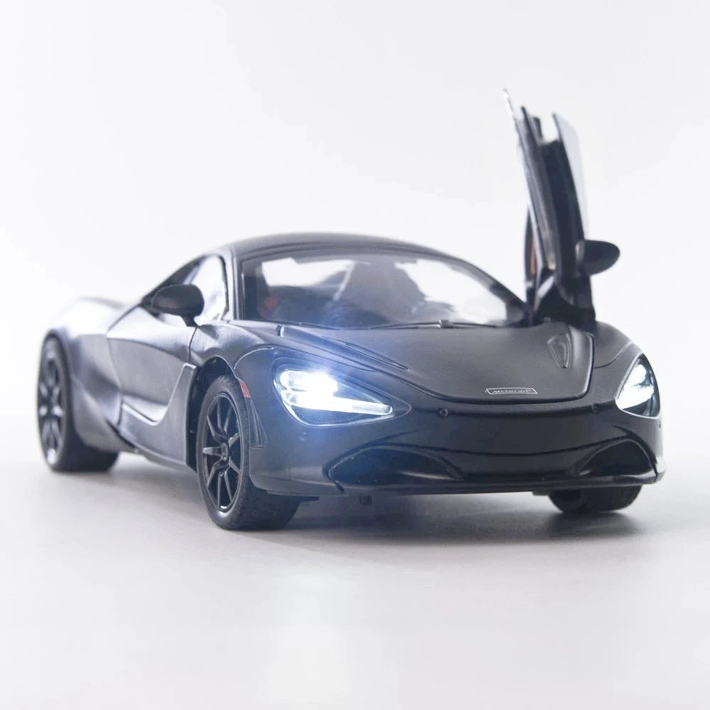 [TOY] 1:24 McLaren 2017 720S Black Model Car Die-Cast