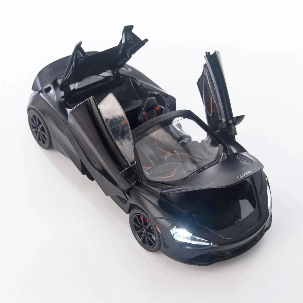 [TOY] 1:24 McLaren 2017 720S Black Model Car Die-Cast
