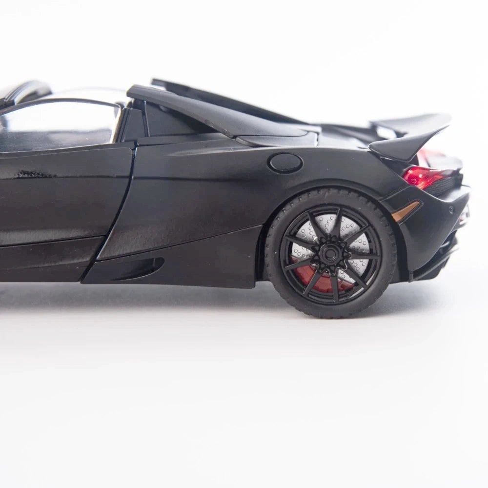 [TOY] 1:24 McLaren 2017 720S Black Model Car Die-Cast
