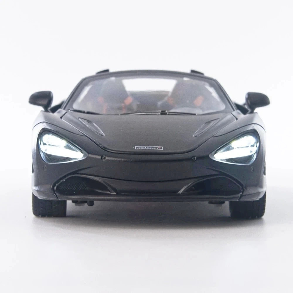 [TOY] 1:24 McLaren 2017 720S Black Model Car Die-Cast