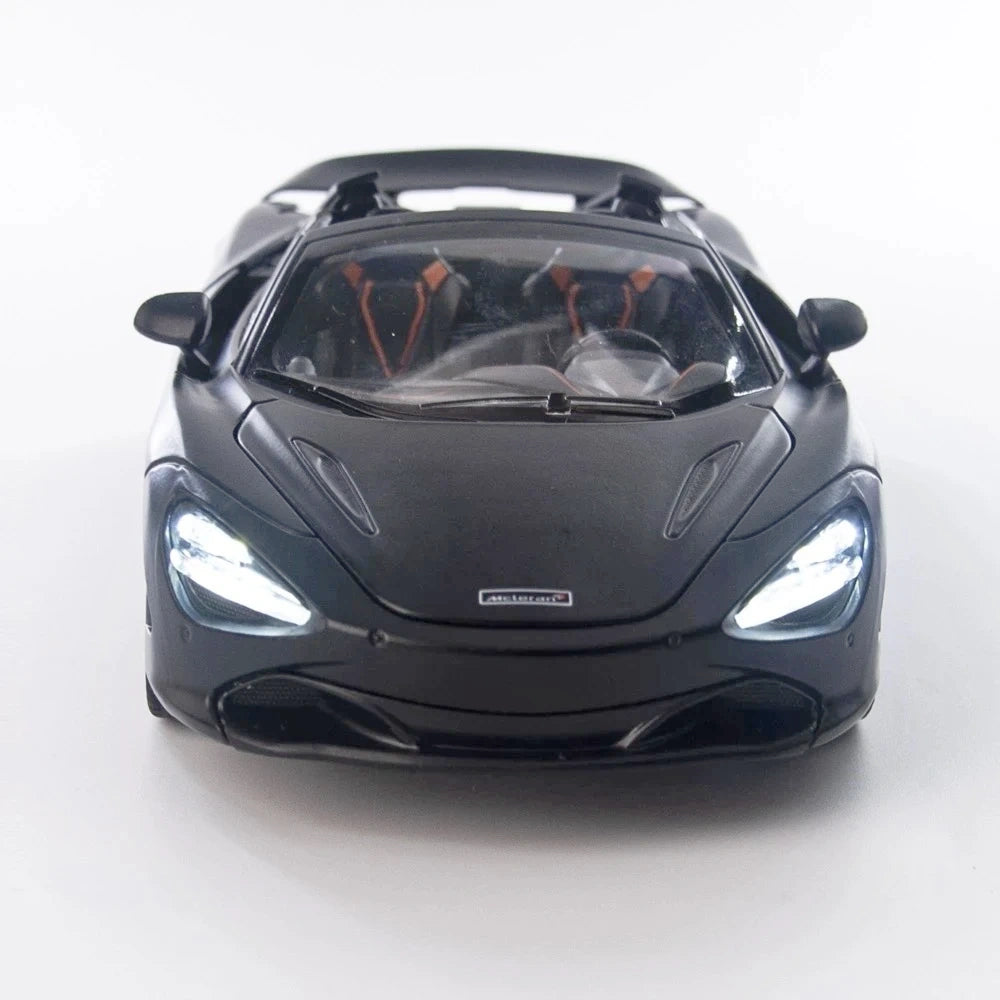 [TOY] 1:24 McLaren 2017 720S Black Model Car Die-Cast
