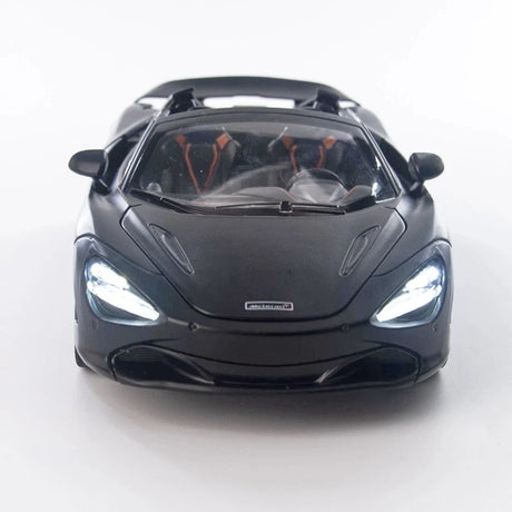 [TOY] 1:24 McLaren 2017 720S musta pienoismalli Die-Cast