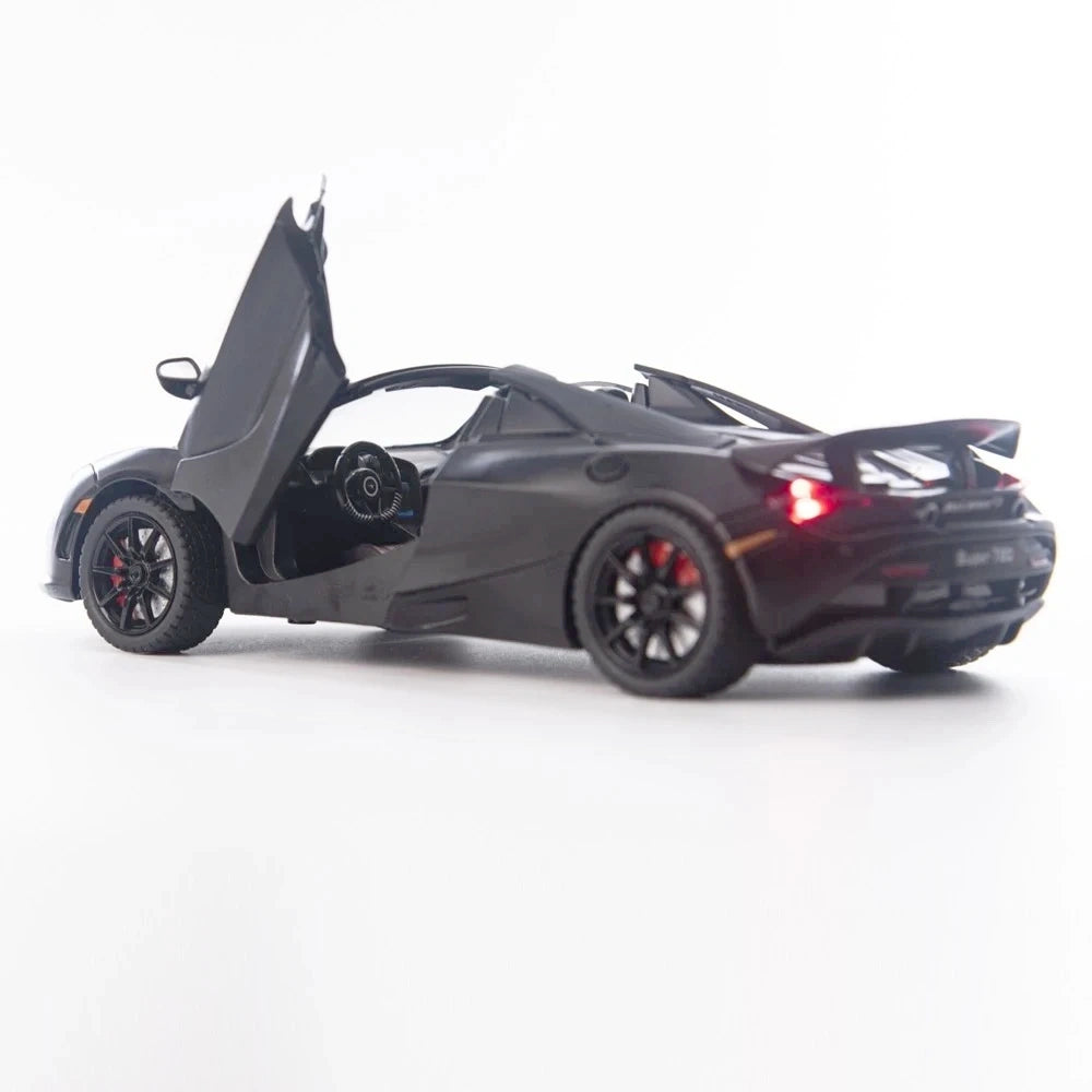 [TOY] 1:24 McLaren 2017 720S Black Model Car Die-Cast