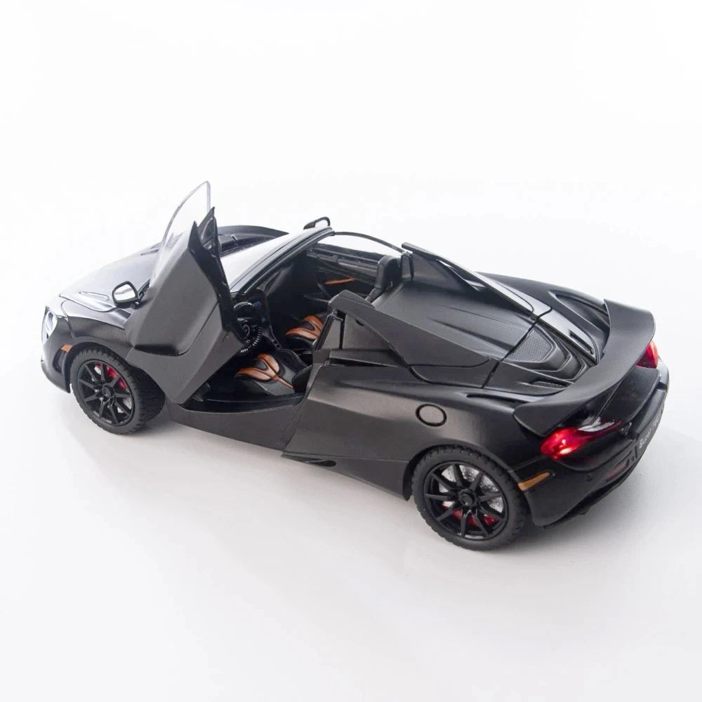 [TOY] 1:24 McLaren 2017 720S Black Model Car Die-Cast