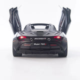 [TOY] 1:24 McLaren 2017 720S Black Model Car Die-Cast