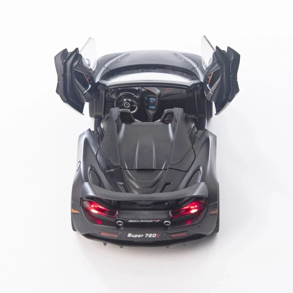 [TOY] 1:24 McLaren 2017 720S Black Model Car Die-Cast