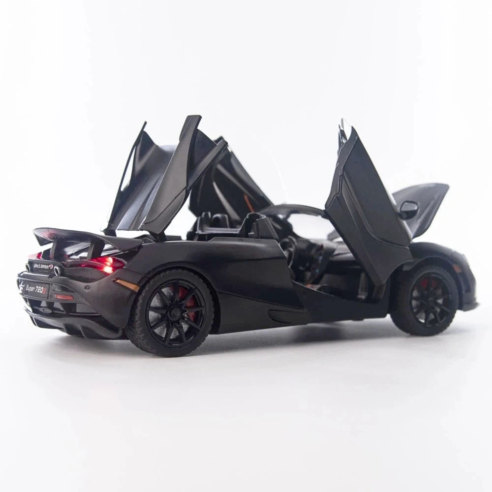 [TOY] 1:24 McLaren 2017 720S Black Model Car Die-Cast
