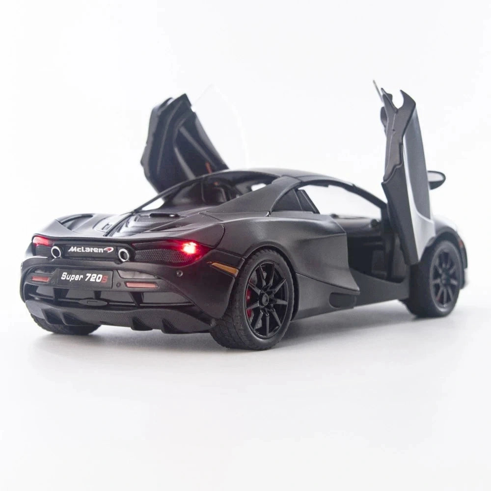 [TOY] 1:24 McLaren 2017 720S Black Model Car Die-Cast