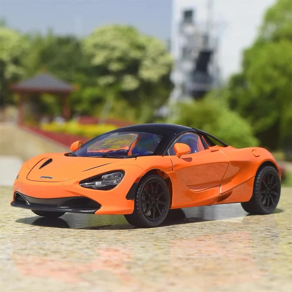 [TOY] 1:24 McLaren 2017 720S オレンジ モデルカー Die-Cast