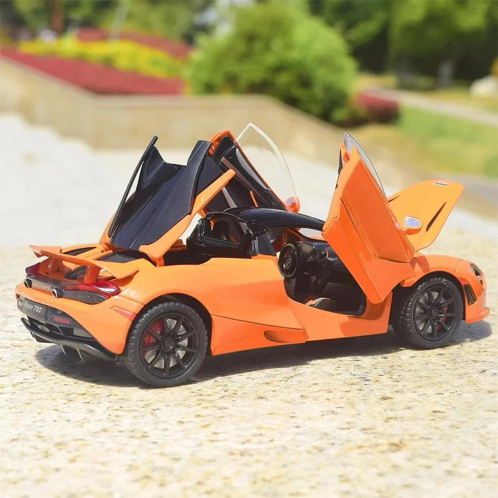 [TOY] 1:24 McLaren 2017 720S Orange Model Car Die-Cast