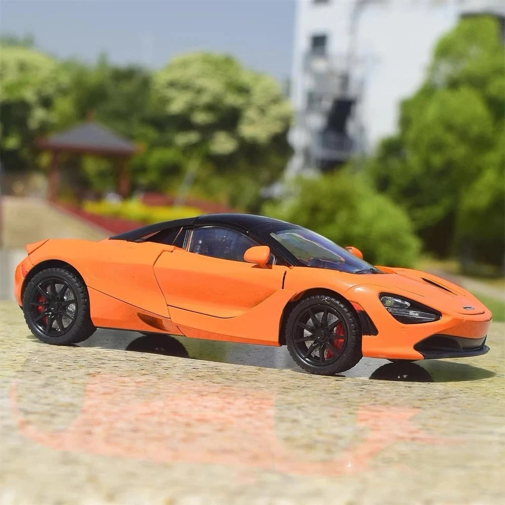 [TOY] 1:24 McLaren 2017 720S Orange Model Car Die-Cast