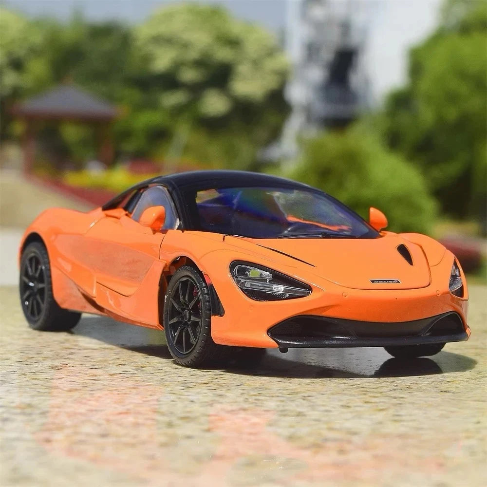 [TOY] 1:24 McLaren 2017 720S Orange Model Car Die-Cast