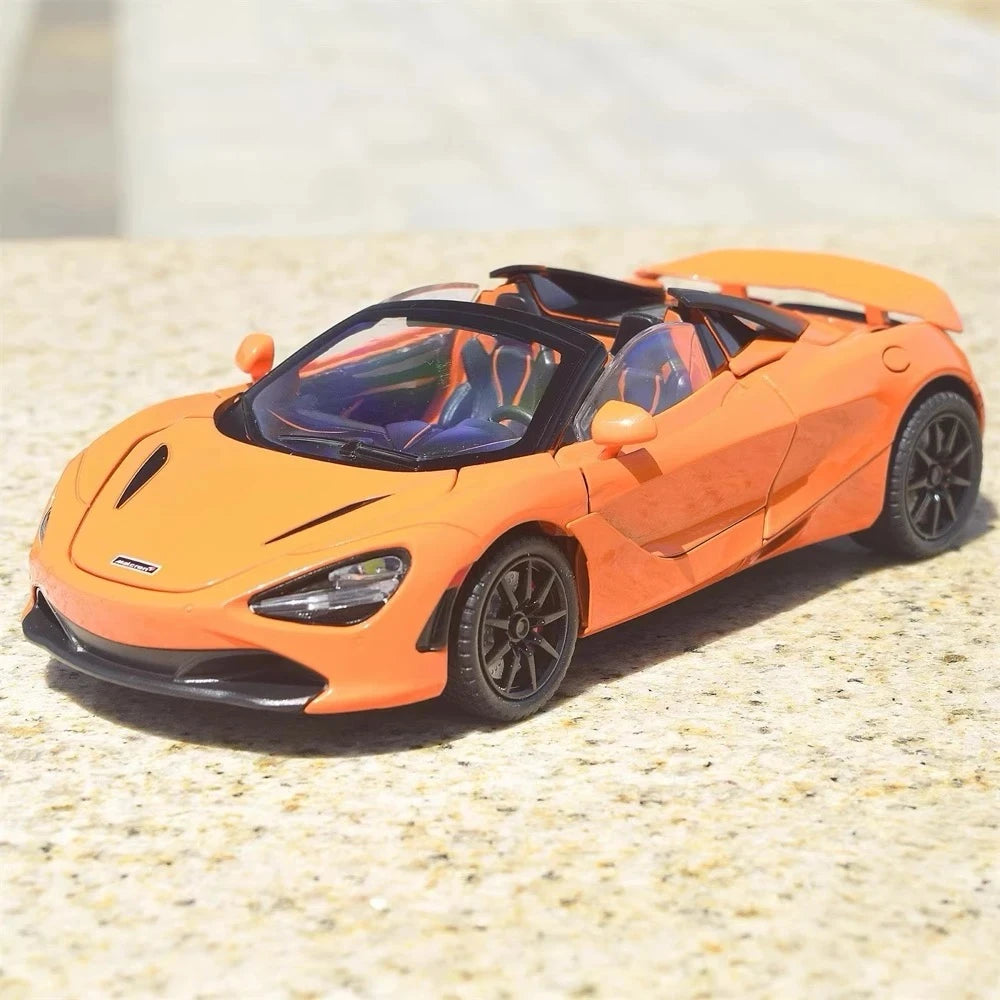 [TOY] 1:24 McLaren 2017 720S オレンジ モデルカー Die-Cast