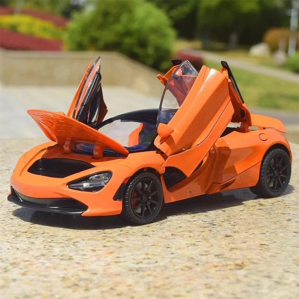 [TOY] 1:24 McLaren 2017 720S Orange Model Car Die-Cast