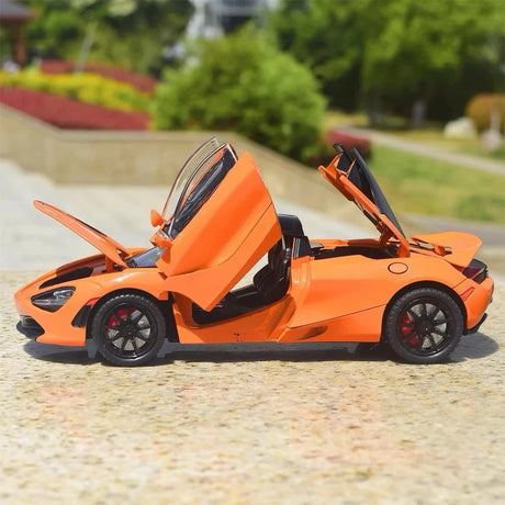 [TOY] 1:24 McLaren 2017 720S Orange Model Car Die-Cast