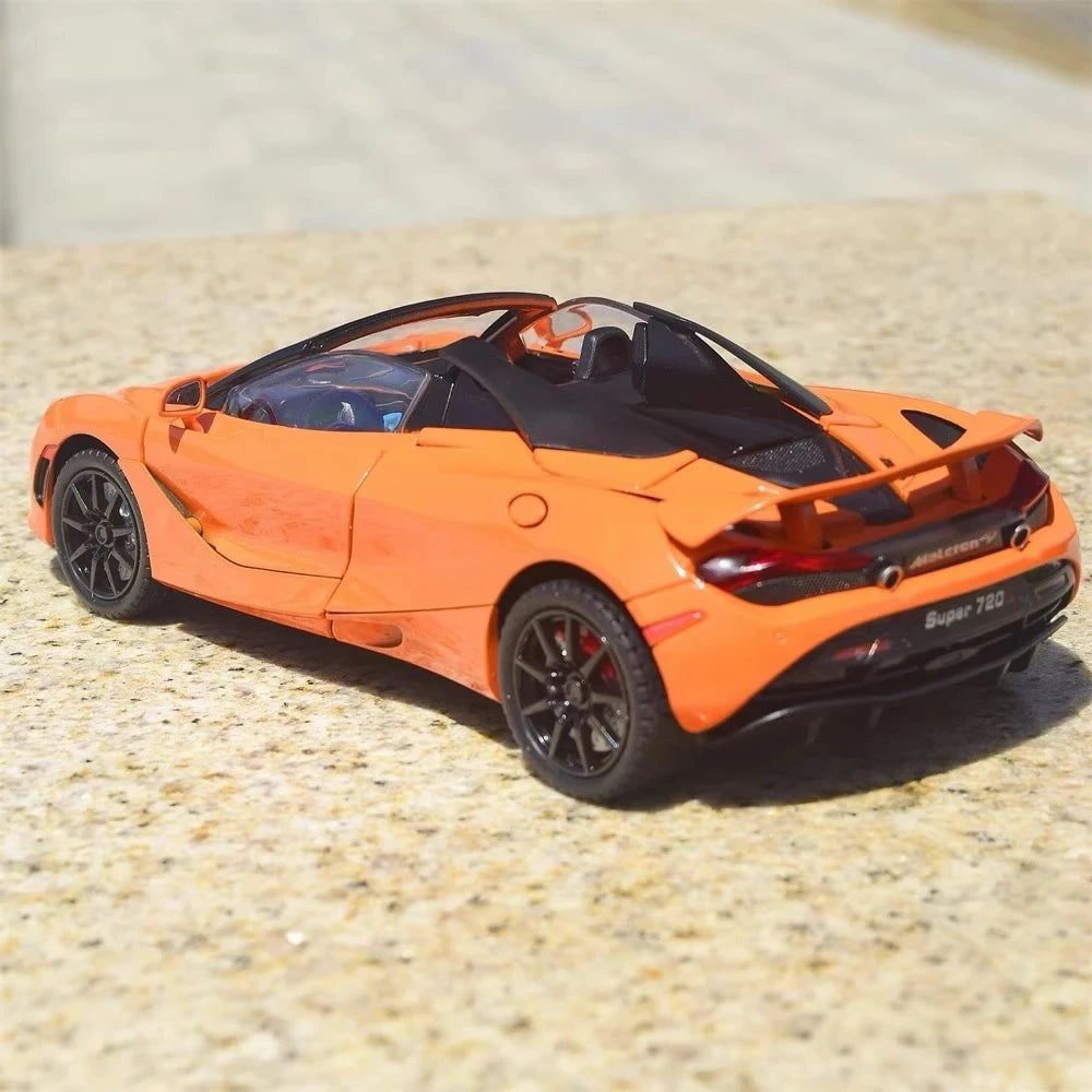 [TOY] 1:24 McLaren 2017 720S Orange Model Car Die-Cast