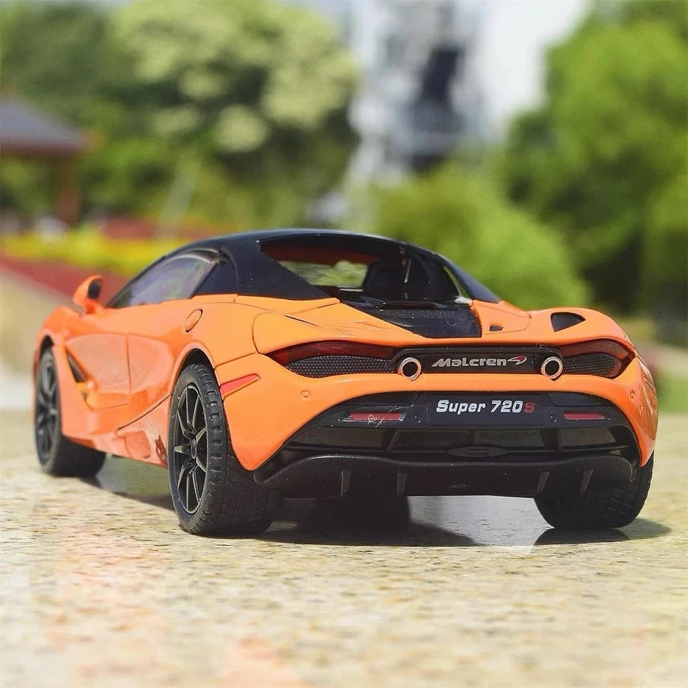 [TOY] 1:24 McLaren 2017 720S Orange Model Car Die-Cast