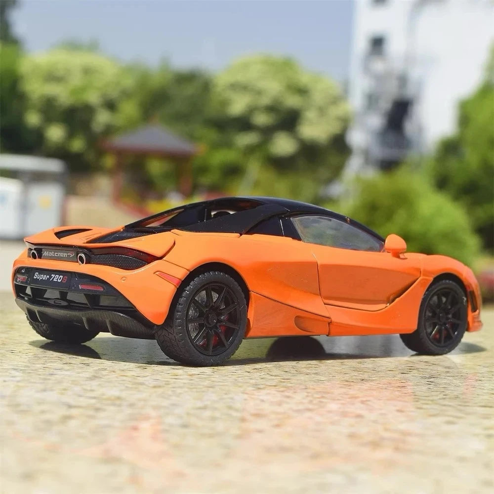 [TOY] 1:24 McLaren 2017 720S Orange Model Car Die-Cast