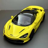 [TOY] 1:24 McLaren 2017 720S Yellow Model Car Die-Cast
