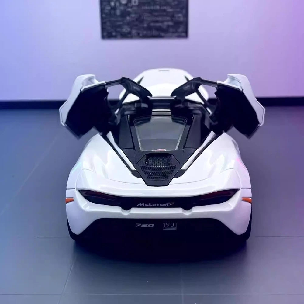 [TOY] 1:24 McLaren 2017 720S White Model Car Die-Cast