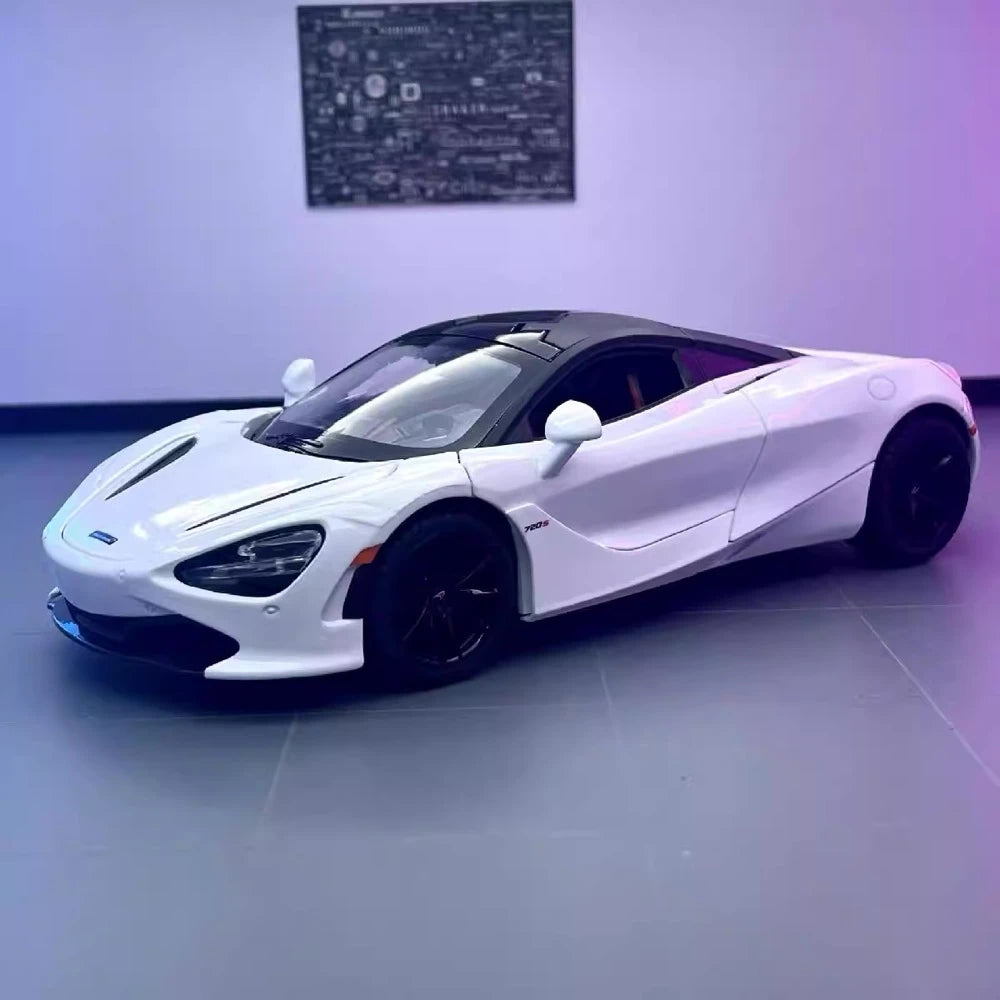 [TOY] 1:24 McLaren 2017 720S White Model Car Die-Cast