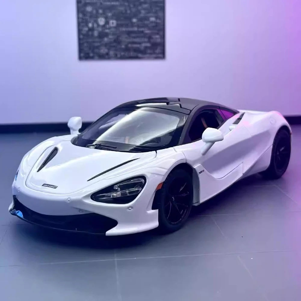 [TOY] 1:24 McLaren 2017 720S White Model Car Die-Cast